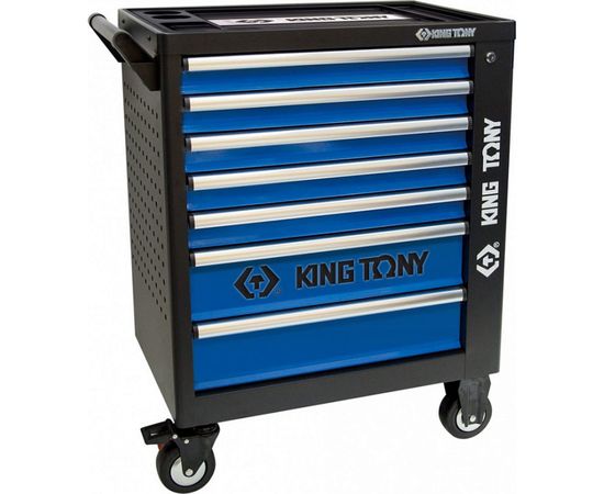 Инструментальная тележка KING TONY 7 ящиков 87G35-7B-KB 