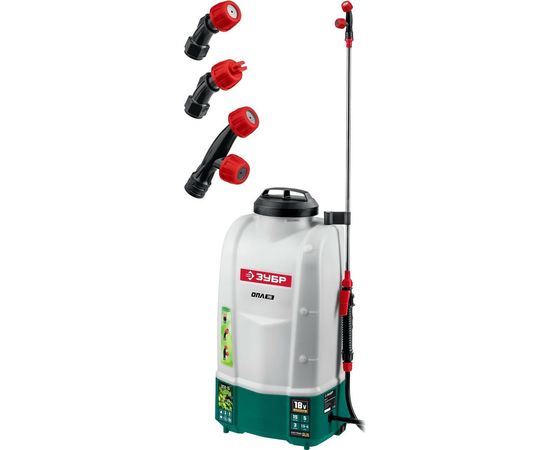 Аккумуляторный опрыскиватель ЗУБР 15 л ОПЛ-15 