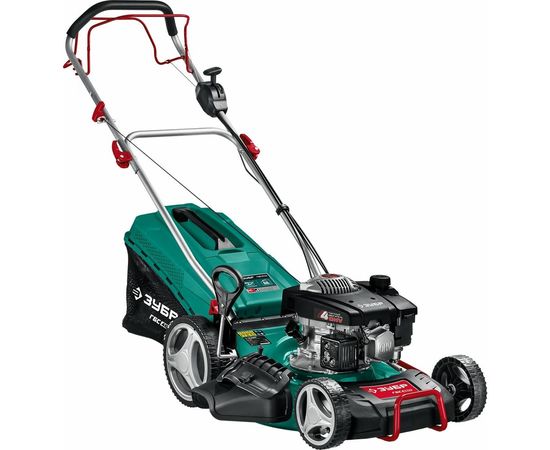 Самоходная бензиновая газонокосилка ЗУБР 460 мм, 4.5 л.с. ГБС-460 