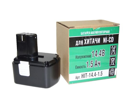 Аккумулятор Ni-CD (14.4V, 1.5 AН) для Hitachi DS14DVF3 P.I.T. Hit-14,4-1,5 