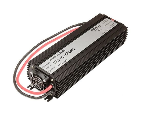 Инвертор-преобразователь напряжения СИБКОНТАКТ ИС3-12-600М3 DC/AC 12/220 В, 600 Вт УТ000007313 