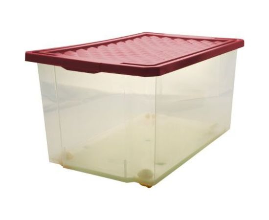 Ящик для хранения BranQ Optima 57л на роликах BQ2576БРД 