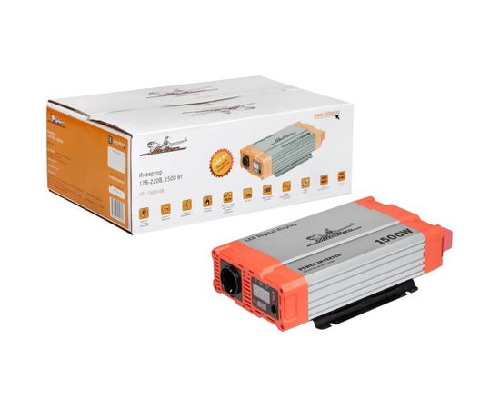 Инвертор Airline API-1500-08 (12В-220В, 1500 Вт) 