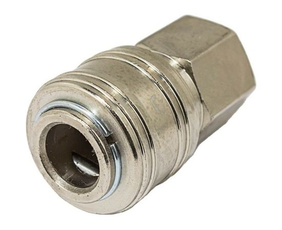 Быстроразъем пневматический с клапаном, внутренняя резьба 1/4 FK-SE1-2SF Forcekraft 51557 