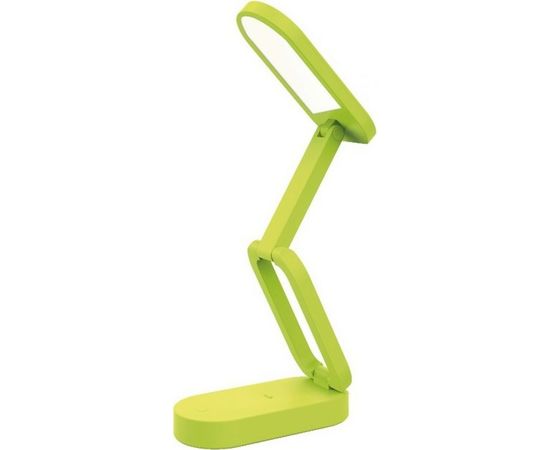 Настольный светильник UF-750 C05 Ultraflash зеленый 220 В 24LED, аккумулятор 14353 