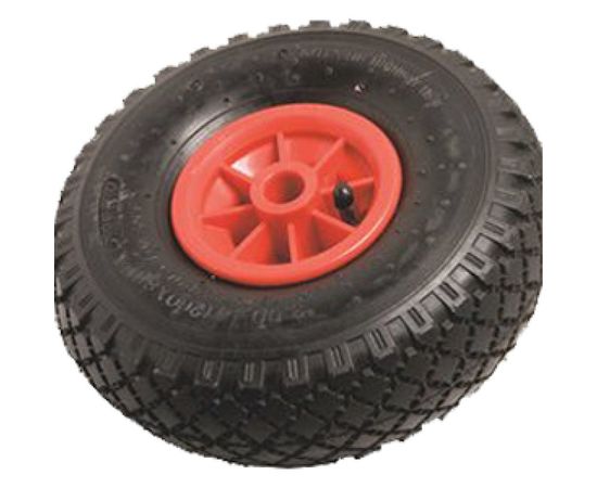 Пневматическое колесо PR 1805-1 пластиковый обод с втулкой (260 мм; 120 кг) А5 1000442 