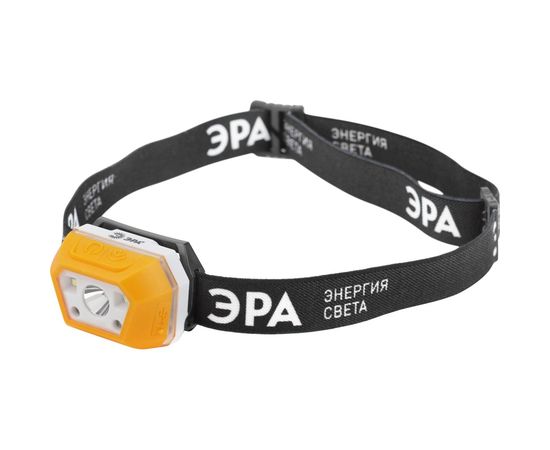 Налобный аккумуляторный светодиодный фонарь ЭРА Рабочие Практик GA810 3Вт, сенсорный, microUSB Б0052318 