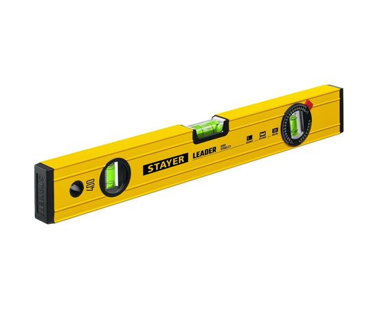 Уровень STAYER Leader 400 мм строительный фрезерованный 3466-040_z01 