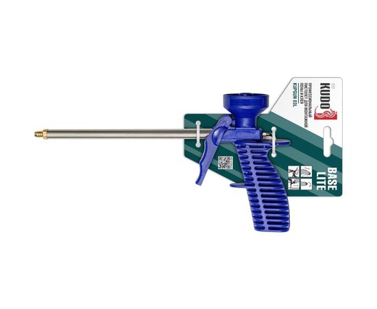 Профессиональный пистолет для монтажной пены и клея KUDO BASE LITE KUPGUN03L 