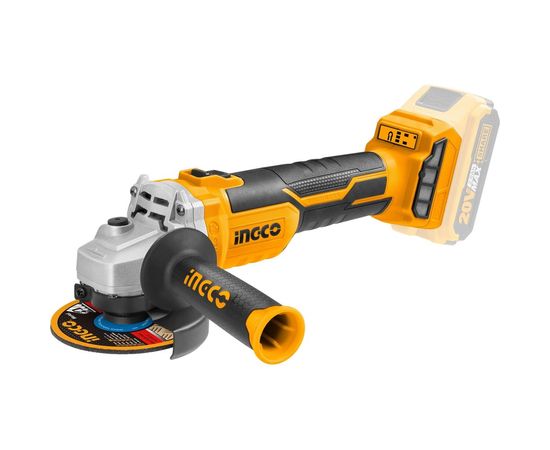 Аккумуляторная угловая шлифовальная машина INGCO CAGLI1252 