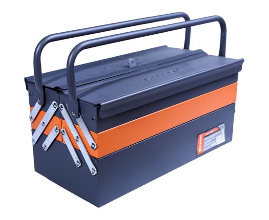 Ящик для инструментов HARDEN металлический раскладной 420 мм 520202 