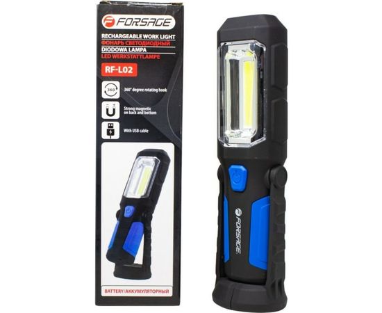 Светодиодная аккумуляторная лампа Forsage F-RF-L02 51060 