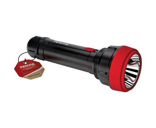 Аккумуляторный светодиодный фонарь РЕКОРД PM-450, черный 23204 