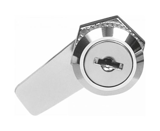 Замок для почтовых ящиков Amig (покрытие никель; с металлическим ключом) 17740 