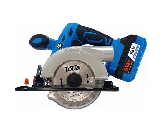 Циркулярная аккумуляторная пила TOUA DBLC180 DBLС180-1 