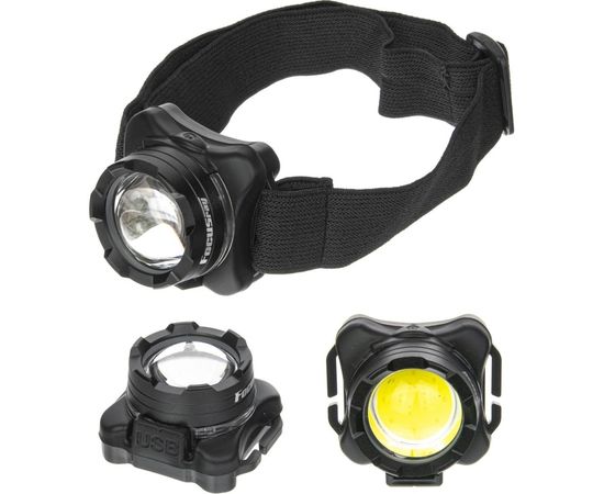 Аккумуляторный налобный фонарь Focusray 1072 10W COB 890040 