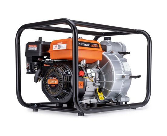 Бензиновая мотопомпа для грязной воды Foxweld 1350T80 8637 