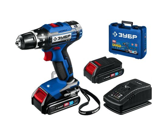 Дрель-шуруповерт ЗУБР Профессионал DL-201-22 