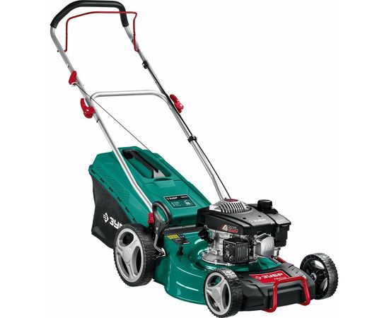 Бензиновая газонокосилка ЗУБР 460 мм, 4.5 л.с. ГБ-460 