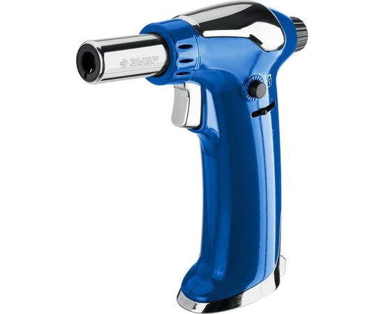 Автономная портативная газовая горелка ЗУБР АГ-17 с пъезоподжигом 1300C 55518 