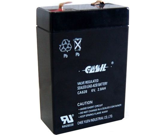 Аккумуляторная батарея CASIL CA628 6 В, 2.8 Ач 10601007 