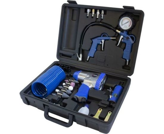Набор пневматических инструментов Forsage с аксессуарами 50350 