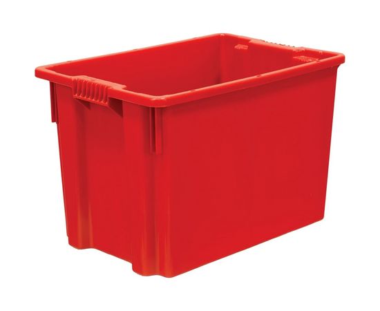 Ящик Тара.ру п/э 600х400х400 сплошной красный 5422 