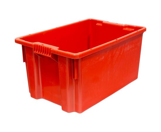 Ящик Тара.ру п/э 600х400х300 сплошной красный 05416 