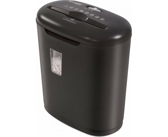 Уничтожитель BRAUBERG S6 3 уровень секретности, 5x34 мм, 6 листов, 16 л, скобы 530963 