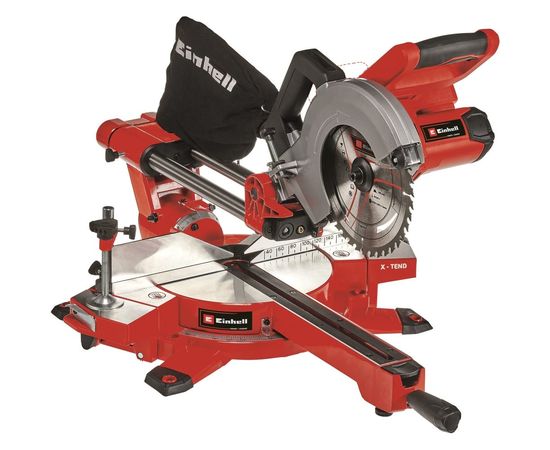 Торцовочная аккумуляторная пила с протяжкой Einhell PXC TE-SM 36/210 Li-Solo 4300880 