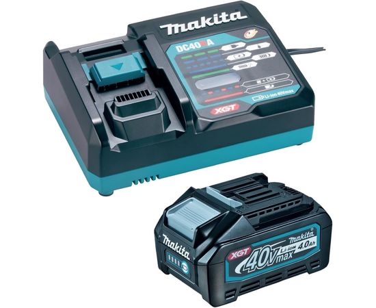 Набор аккумулятор XGT 40В 4Ач и з/у DC40RA Makita 191J67-0 