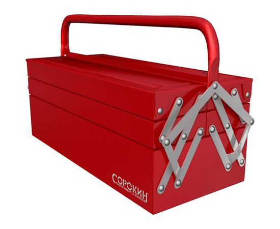 Складной ящик для инструмента СОРОКИН 5 отделений 27.145 