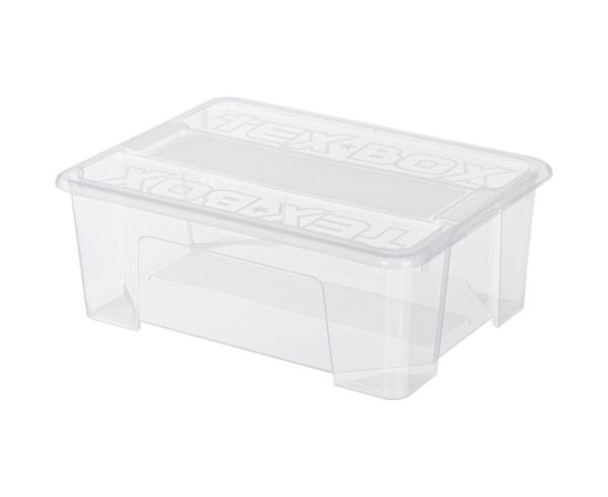 Универсальный ящик Econova TEX-BOX 38x28x14 см, 10 л, бесцветный 434207001 