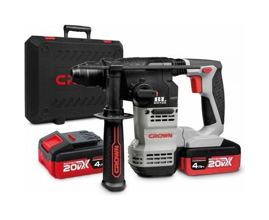 Аккумуляторный перфоратор CROWN CT28001HX-4 BMC 