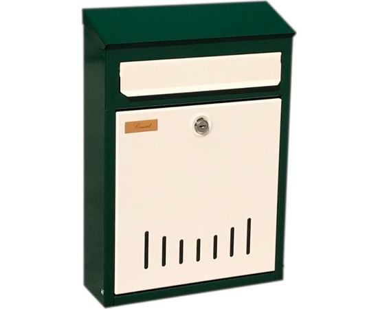 Почтовый ящик Форком Элит зеленый/крем 00-00000945 