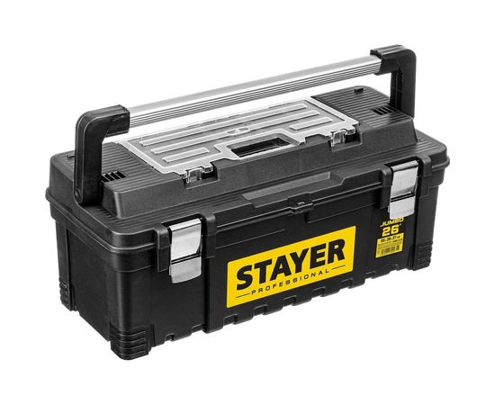 Ящик для инструмента STAYER JUMBO-26 пластиковый 38003-26_z01 