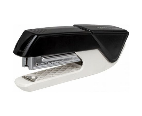 Степлер BRAUBERG ADVANCED №24/6 26/6, до 20 листов, с антистеплером, черный 228748 