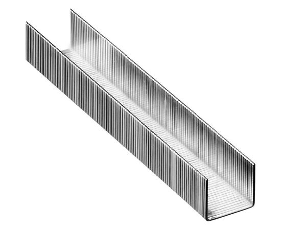 Скобы для степлера MIRAX тонкие 6 мм тип 53 (A /10 /JT21), закаленные, 1000 шт, 3153-06 