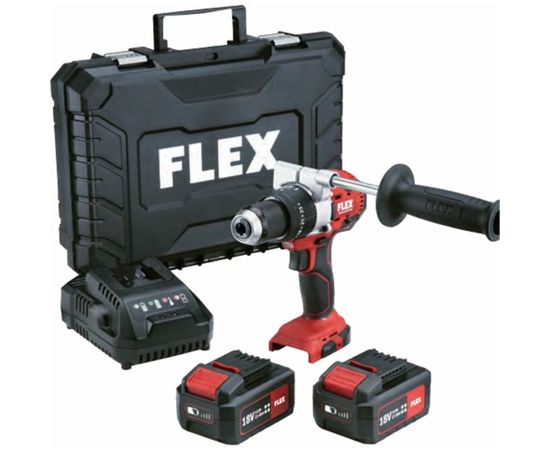 Аккумуляторный ударный шуруповерт FLEX PD 2G 18.0-EC FS55BC/5.0 516171 
