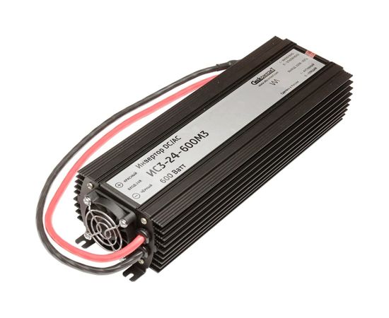 Инвертор-преобразователь напряжения СИБКОНТАКТ ИС3-24-600М3 DC/AC 24/220 В, 600 Вт УТ000007314 