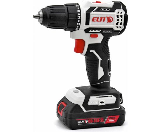 Аккумуляторный шуруповерт ELTI CD-018-2L 