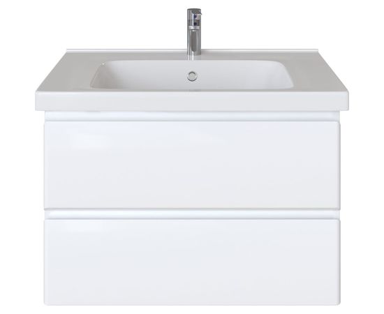 Комплект Sanstar: тумба Arista 80 подвесная, 2 ящика, мебельный умывальник Гармония 80 179.1-1.5.1.К 