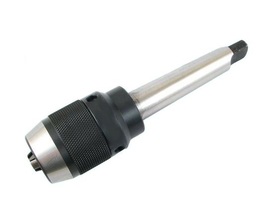 CNIC Патрон сверлильный Самозажимной бесключевой с хвост. КМ2 с лапкой, ПСС-13 0,5-13мм 55072 