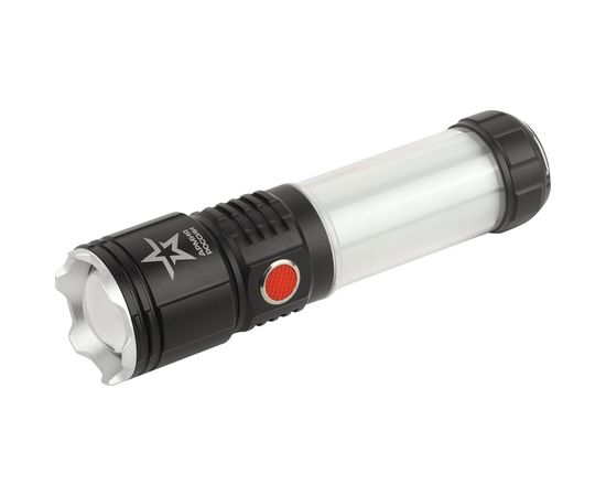 Светодиодный ручной аккумуляторный фонарь ЭРА АРМИЯ РОССИИ MA-703 Тайфун 10Вт 6 режимов Li аккумулятор магнит крючок Б0052320 