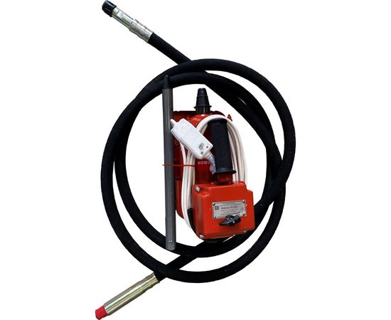 Глубинный вибратор Промышленник ЭП1400, вал 4,5м, булава 28мм ГВ144528 