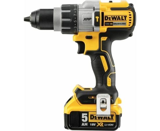 Бесщеточная ударная дрель-шуруповерт DEWALT XRP 18 В, 2 АКБ XR Li-Ion 5.0 Ач + 1 АКБ XR Li-Ion 6.0 Ач DCD996TP2-QW 
