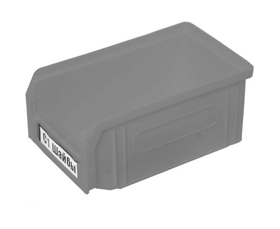 Ящик СТАРКИТ пластиковый, 1л, серый C1-GR-6 