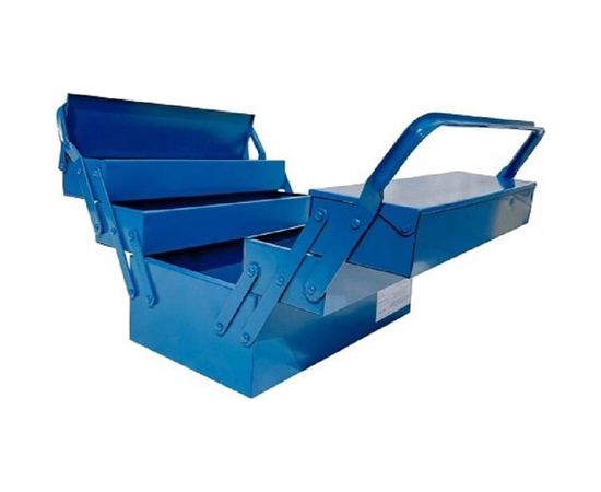 Инструментальный ящик Спец металлический, 5 секций, 3 уровня, 350x215x200 мм 408 