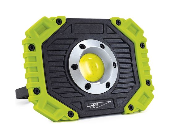Аккумуляторный фонарь прожектор ЯРКИЙ ЛУЧ DRAGON A-30 COB-диод max700лм 3+3режима, IP44, 4606400106487 