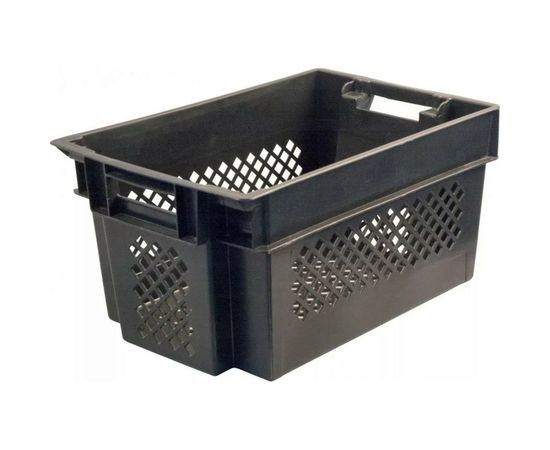Перфорированный ящик ООО Агростройлидер черный САД-13.25 
